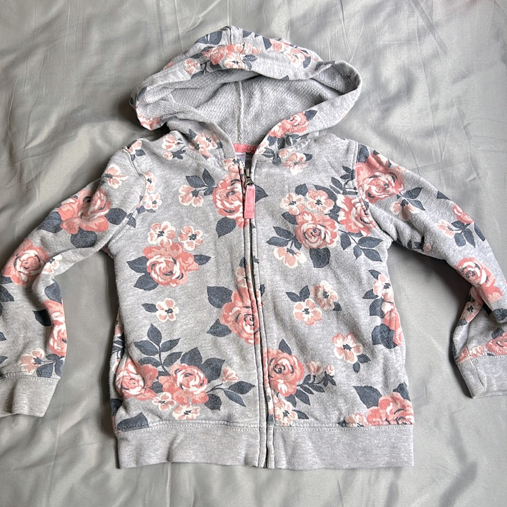 Carter’s Zip-up Hoodie - 3T